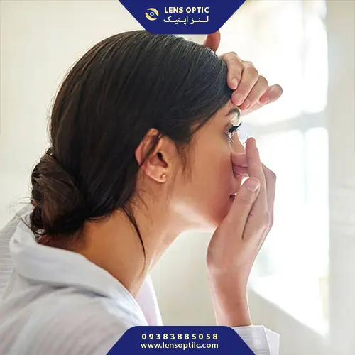 روش صحیح گذاشتن لنز